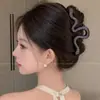 Pinza de pelo coreana de alta gama para mujer, exquisita pinza de tiburón para la parte trasera de la cabeza, pinza de pelo de verano, pasador de estrella de dibujos animados, accesorio para el cabello