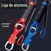 Ferramenta de controle de peixe, alicate de isca com balança, pegador de peixe grande, conjunto de pinças para peixe, alicate removedor de anzol, equipamento de pesca, pegador de peixe