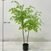 (Oferta Especial, Sin Reembolsos) En Stock Varios Árboles Artificiales de Interior, Flores Falsas, Plantas Verdes, Plantas en Maceta para Decoración de Jardín y Paisajismo