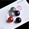Placa de matriz de siete estrellas de bola de cristal de piedra natural transfronteriza adornos de feng shui logo de mineral de piedra original pulido adornos para el hogar sala de estar porche