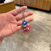 Nuevo Llavero de Dibujos Animados Vengadores Electrochapado Colgante para Mochila Decoración de Bolsa Periférica de Anime Regalo para Evento Al Por Mayor