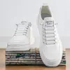 Zapatos Blancos para Hombre, Nuevo Modelo Verano 2026, Tenis Deportivos para Adolescentes, Zapatos Casuales de Cuero sin Cordones para el Trabajo