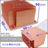 Aletas de disipación de calor de cobre púrpura de alta potencia Chip de enfriamiento TEC Amplificador de potencia IGBT láser Equipo 5G Ventilador de enfriamiento LED