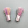 Manicure Transfronteiriça Mini Pincel Colorido Pincel de Pó para Manicure Pincel de Unha Pincel de Limpeza para Manicure Pincel para Manicure Arco-Íris