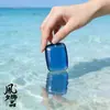 Colar com Pingente de Paz e Segurança em Formato de Pão, Item de Moda Popular para Transmissão ao Vivo, Corrente de Suéter de Jade Simples e Elegante Pingente Atacado