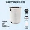 Compatible con purificadores de aire Afloia: Cartuchos de filtro de carbón activado Mooka Allo, Fillo/Halo para eliminación de olores