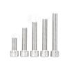 Perno Hexagonal Dacromet Grado 12.9 Alta Resistencia Din912 Tornillo de Cabeza Cilíndrica Cabeza de Copa M3M5M6M8M10