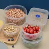 Caja crisper de grado alimenticio rectangular para refrigerador, sellada, caja de almacenamiento de alimentos, crisper de alimentos, caja para pepinillos