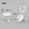Acessórios para tampa de vaso sanitário doméstico Placa de cobertura Parafusos Tampa do vaso sanitário Universal Instalação do vaso sanitário Fixação Parafusos de fixação superior de expansão