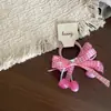 Conjunto Doce de Presilhas e Elásticos de Cabelo com Laço e Cereja para Crianças, Grampos, Presilhas Laterais e Faixas de Cabelo