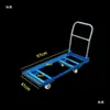 Carro pequeño para fregadero, carretilla plegable, carretilla de mano plegable, carro de carga para el hogar, carro de manipulación de carga, carro de mano portátil para paquetería