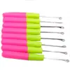 Venta al por mayor de fábrica comercio electrónico transfronterizo cubierta para la cabeza de trenza grande pelucas extensión de cabello herramienta para tejer peluca de ganchillo ganchillo grande