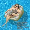 Respaldo de PVC Ecológico Transfronterizo Flotador de Piscina para Adultos Tumbona Inflable Acuática con Lentejuelas en Forma de U Flamenco Fila Flotante Inflable