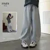 Pantalones para Niña YOJIA 2026 Otoño Nuevo Ropa Infantil Pantalones Casuales de Otoño Estilo Coreano Color Sólido Pantalones Deportivos de Pierna Ancha