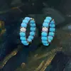 Pendientes vintage exquisitos para mujer, pendientes versátiles de lujo ligero francés, pendientes únicos de alta gama con un encanto vintage de nicho