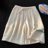 Pantalones Cortos Deportivos de Marca Moderna de Estilo Americano para Hombre Verano 2023 Ins Pantalones de Estudiante Casuales Holgados Combinan con Todo Pantalones de Playa