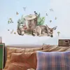Fondo de Pantalla Animal Crossing Transfronterizo Erizo Ciervo Hongo Pegatinas Habitación Infantil Estilo Fresco PVC Autoadhesivo