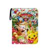 Álbum de Cartas Pokemon 4 Ranuras 9 Compartimentos Pokemon Cuero Colección Álbum Transfronterizo Dropshipping Tarjeta Cremallera Almacenamiento Álbum Bolsa