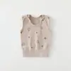 Chaleco para Bebé para Primavera y Otoño, Chaleco de Costilla de Cintura Alta para Proteger la Barriga, Algodón Puro Clase A, Chaleco Unisex Anti-Frío para Bebé Ropa de Dormir