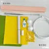 Pacote de Material de Flor de Papel Artesanal Conjunto Completo de Papoula Grande DIY Artesanal Papel Amassado à Mão Molde de Flor Grande Metabo