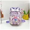 Cuerda anti-pérdida para niños mochila escolar estrella de kindergarten Delu mochila para niños y niñas caricatura linda bolsa pequeña mochila ligera