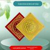 Painéis de Teto Especializados para Templos da Arquitetura Tradicional Chinesa, Ladrilhos de Teto para Salão Budista Estilo Xizang 60x60 com Design de Lótus em Relevo, Painéis de Teto de Alumínio para Autoinstalação