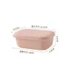 Caja de Jabón para Viaje Adaptador Redondo Hongwei Caja de Jabón de Grasa de Cordero con Tapa Impermeable Sellada Jabón Hecho a Mano Limpieza Caja de Jabón con Drenaje