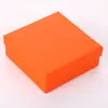 Nuevo punto Pendientes de joyería caja de regalo de joyería empaque de joyería se puede imprimir logotipo caja de embalaje tipo tapa cielo y tierra
