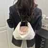 2025 Nuevo Lindo Estilo Extranjero Nicho Moda Simple Para Viajar Texto Versátil Bolso de Hombro Bolso para Mujer