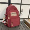 Mochila Estilo Novo 2024 para Estudantes Universitárias, Mochila Simples de Viagem para Computador, Alunos do Ensino Médio e Fundamental, Grande Capacidade