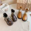 Nuevas Botas de Otoño 2026 para Niñas Pequeñas, Botas Martin de Moda, Botas de Moda Coreanas para Niñas con Bloques de Color