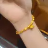 2025 Nuevo Método Antiguo Sha Jin Jia Marioneta Tiancheng Dos Pulsera Shihuan Nueva Herencia China Pulsera con Dosel de Loto Cepillado Pulsera