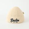 Chapéus de Lã Tricotados Boston para Bebês de Um Mês no Outono e Inverno para Meninos e Meninas Chapéus de Puxar Quentes da Moda Chapéus para o Frio