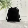 Bolsa de Peluche Corto Joyería Bolsa de Cordón Dopamina Cargador de Auriculares Bolsa de Empaque de Regalo Lista para la Venta