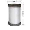 Línea de Construcción Polietileno Duradero Seda de Vidrio Transparente Línea de Pesca Barril Grande Plástico Rojo Blanco Línea de Arrastre Horizontal