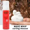 Mousse para Styling Transfronteiriço com Manteiga de Karité para Cabelos Naturais Espuma de Gel Seco Fofa