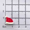 Mini Serie Navideña de Dibujos Animados Accesorios de Resina DIY Pegamento de Crema Muñeco de Nieve Arte de Uñas Navideño Pasador Accesorios para Joyería