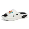 Pantuflas de Verano para Hombre para Exteriores, Marca de Moda, Suela Suave, Cómodas, Impermeables, Antideslizantes, Chanclas de Playa, Pantuflas para Exteriores, Dropshipping