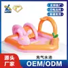 Alberca Inflable de Conejo Pastoral Personalizada, Tobogán Inflable de PVC Engrosado para Parque Infantil y Fiesta, Alberca de Pelotas para Uso en Exteriores