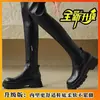 Transpirables aptos para la piel suela suave cómodos para los pies botas de mujer 2026 estilo popular de celebridad de internet sin adornos extra simples elegantes Botas Martin