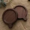 Posavasos Creativo de Madera Japonés con Forma de Pata de Oso Lindo, Base Aislante Antideslizante para Tazas de Café, Tazas de Té y Tazas de Madera de Haya