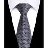 Gravata Listrada Profissional de Negócios Masculina 8cm Gravata de Poliéster Personalizada Feita à Mão Gravata Masculina Fabricante de Gravatas Shengzhou