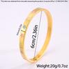 Pulsera de acero de titanio amor nubes gota de aceite irregular pulsera niñas alto sentido moda europea y americana pulsera chapada en oro de 18k