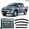 Adecuado para Chevrolet D-Max Deflector de Lluvia y Sol para Chevrolet D-Max Deflector de Ventana