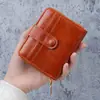 Cartera corta de mujer de nuevo estilo transfronteriza con cremallera, monedero multifuncional, tarjetero con múltiples ranuras para tarjetas, mini monedero al por mayor