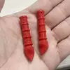 Vermelho Cinábrio Areia Taisui Sinal Zodíaco Colar Pingente Pincel Peso Estilo Étnico Roupa Colar Pingente Atacado