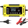 Cargador de Batería de Plomo-Ácido Inteligente de Pulso 12V6A 110 Voltaje Amplio para Coche y Motocicleta, Venta al por Mayor