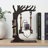 Fantasma Arrepiante no Balanço Estante de Livros Fantasma de Madeira Lendo Balanço - Um Presente para Amantes de Livros