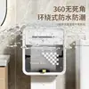Caja de Pañuelos para Baño de Casa Montada en Pared Multifuncional a Prueba de Humedad Sin Taladro Baño Inodoro Portarrollos de Papel Higiénico Estante de Almacenamiento