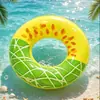 Flotador Inflable Popular con Forma de Fruta de PVC para Adultos, Salvavidas Nuevo para Parque Acuático, Flotador Engrosado para Bebés, Fabricante Directo